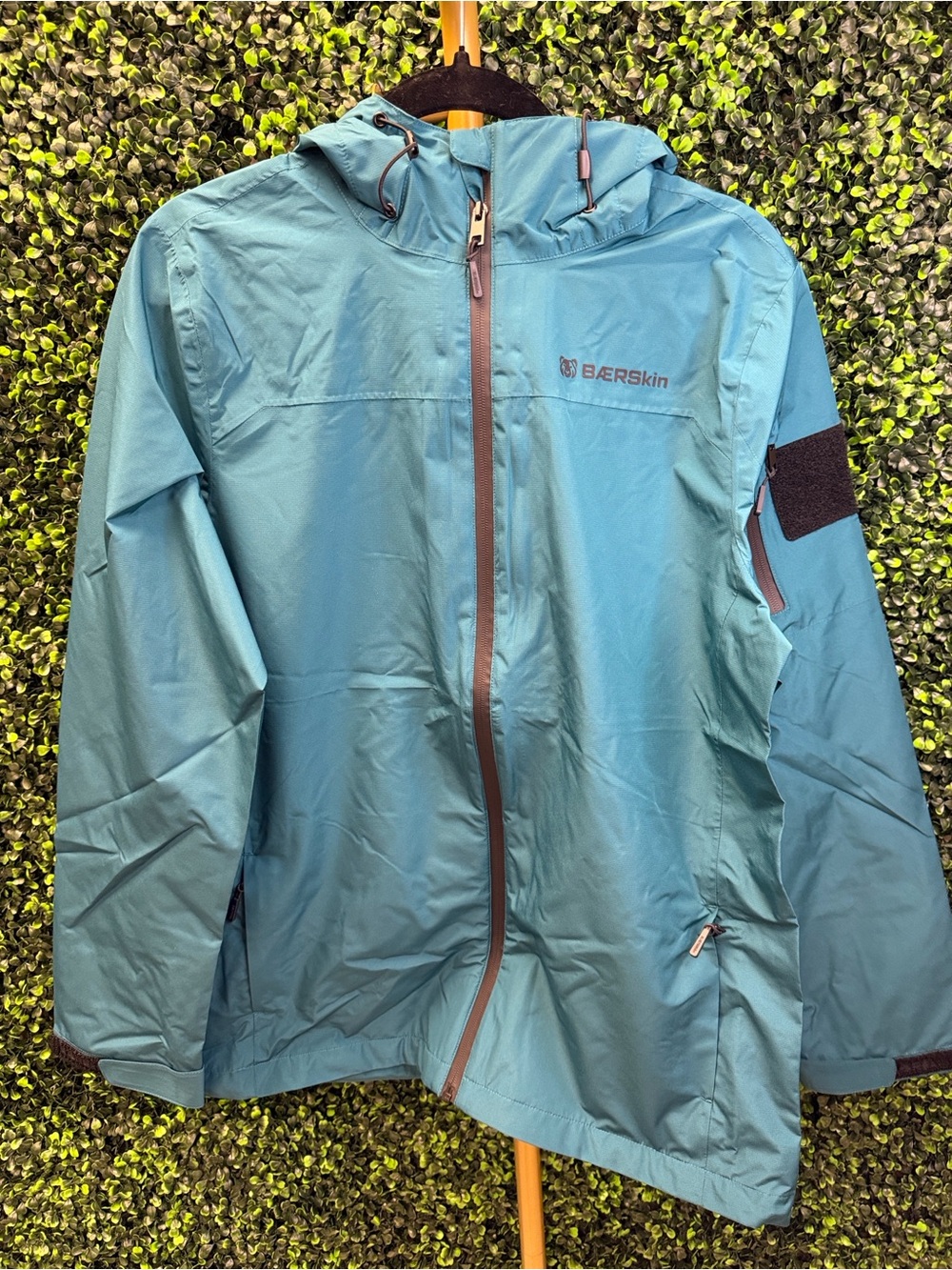 BAERSKIN TACTICAL RAIN JACKET DARK TEAL - S